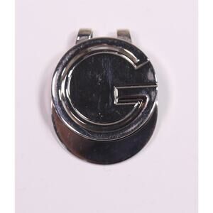 Gucci Men's Authentic G Logo Silver Money Clip Made in Italy